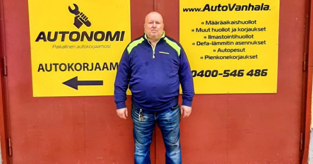 Autonomi-yrittäjä Jyrki Vanhala
